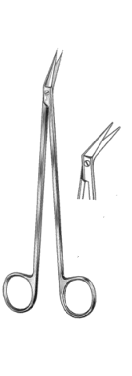 POTTS-SMITH Scissors, Angled on Side 45°, (19.1cm)7-1/2