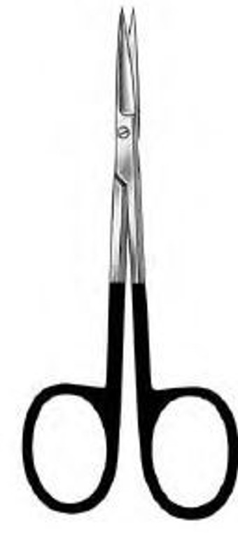 Premium SuperCut IRIS Scissors, Straight, Tungsten Carbide Blades, (11.4cm) 4-1/2"