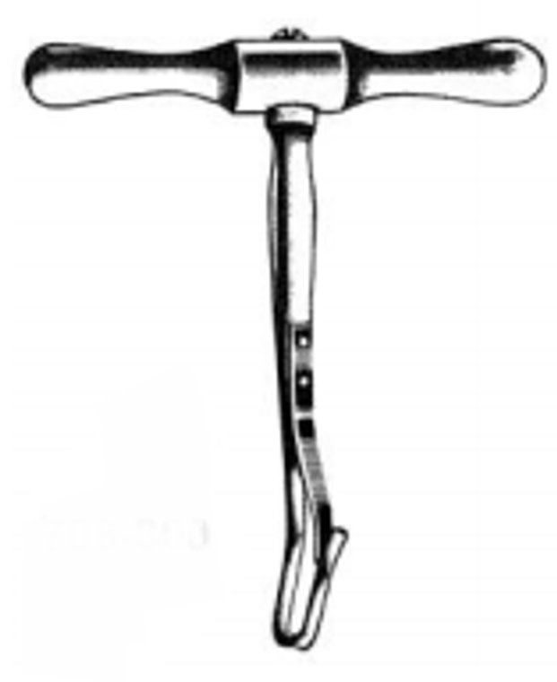 GIGLI-STRULLY Saw Handle, T-Shape, Turntable, with Snap Lock.