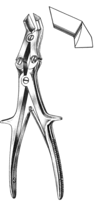 STILLE-HORSLEY Bone Cutting Forceps, S-Shaped, (26.7cm) 700-508 10-1/2