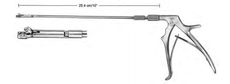 TOWSEND "Mini-Bite" Biopsy Forceps, Complete, 4.2 x 2.3 mm Bite, (25.4cm) 10".