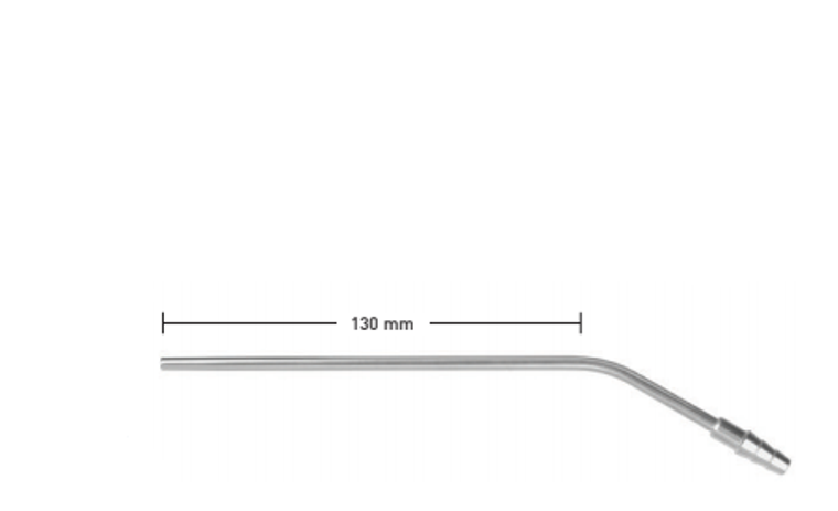 SUCTION TUBE,  3MM, LUER, WL 115MM