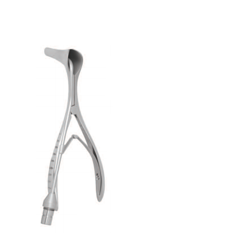 NASAL SPECULUM BY KILLIAN, SIZE 1; 40MMWITH LIGHT CARRIER 042700FX, LENGTH 14CM