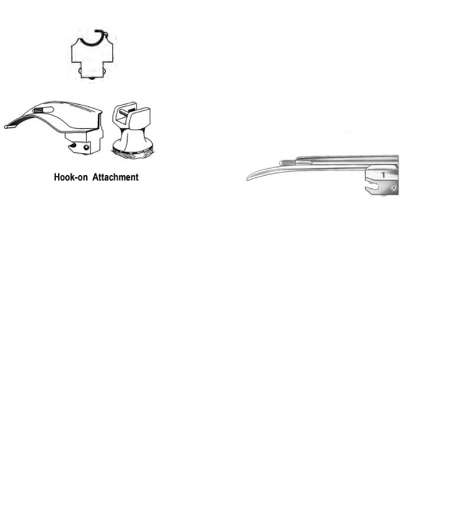 MILLER Laryngoscope Blade, Stainless, Size 0, Preemie