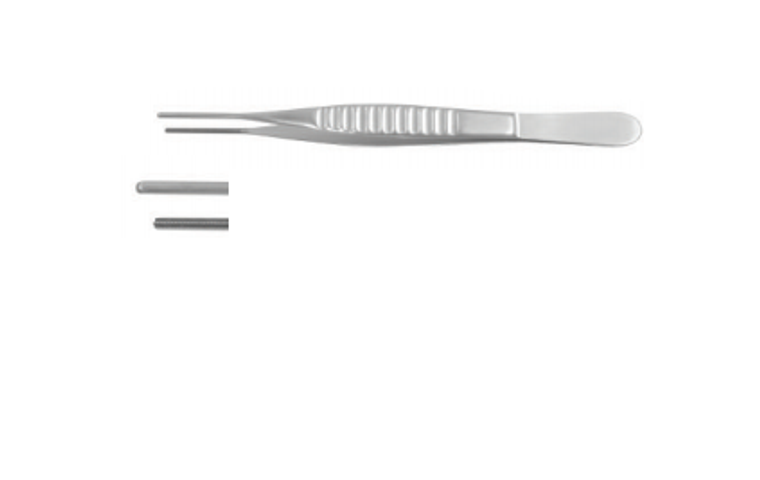 ATRAUMATIC FORCEPS BY DE BAKEY,STRAIGHT, 2.7MM WIDE, 24CM