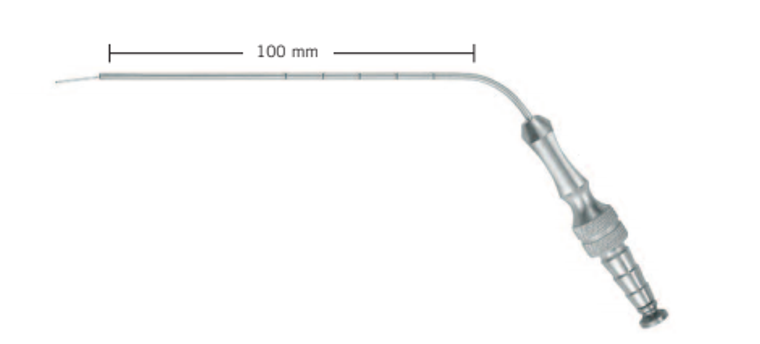 SUCTION TUBE BY FRAZIER, 7 FR, WL 10CM,WITH 1CM GRADUATION