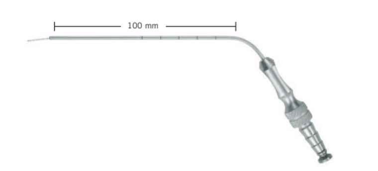 SUCTION TUBE BY FRAZIER, 12 FR, WL 10CM,WITH 1CM GRADUATION