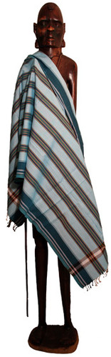Blue White Stripped Sarong Blue White Stripped Sarong