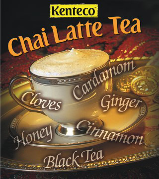 Kenteco Chai Latte Tea instant chai latte powder with black tea and spices