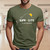 Rock Climber Men's (MILITARY GREEN) T-Shirt, "I Can Do All Things Through Christ" Shirt, Scripture Shirt, Climber Shirt, Rock Climbing Enthusiast