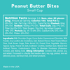 Peanut Butter Cookie Bites - Nutritional Information