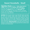 Sweet Snowballs - Nutritional Information