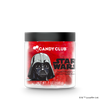 A cup of Candy Club's Star Wars Darth Vader candy with black lid.
© & ™ Lucasfilm Ltd.