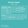 Candy Club's Star Wars Darth Vader candy - Nutritional Information
© & ™ Lucasfilm Ltd.