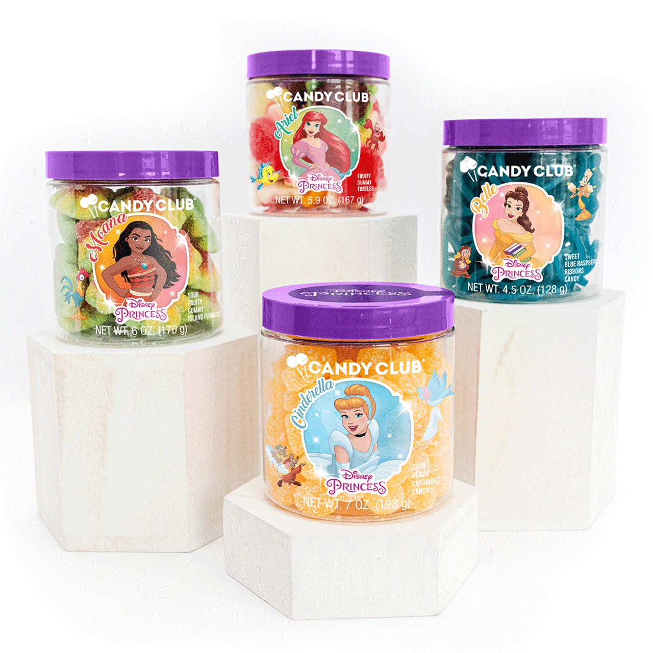 Disney Princess Belle Gummy Ribbons by Candy Club