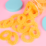 Pineapple Rings candy - Detailed Product Shot