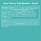 Sour Cherry Cola Bottles candy - Nutritional Information