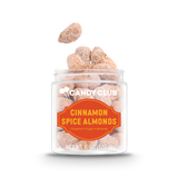 A cup of Cinnamon Spice Almonds candy