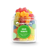 Sour Robots candy cup