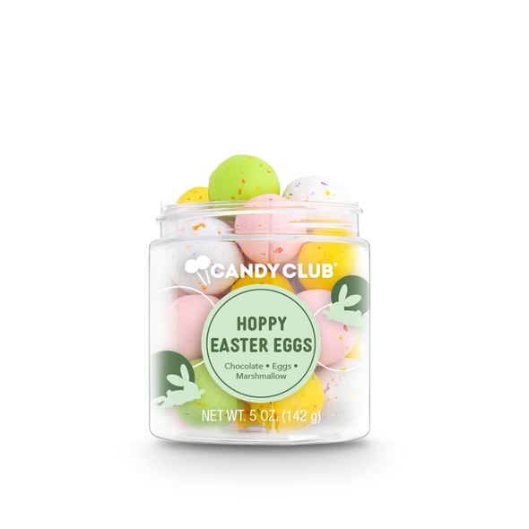 A cup of Hoppy Easter Eggs candy