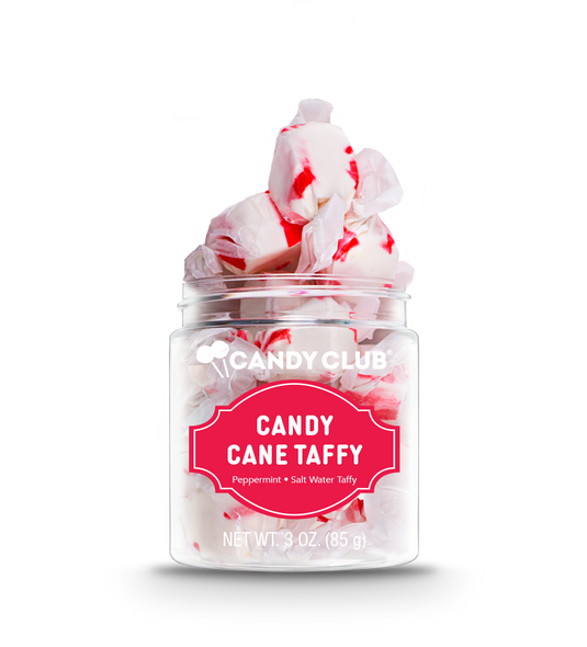 A cup of Candy Cane Taffy