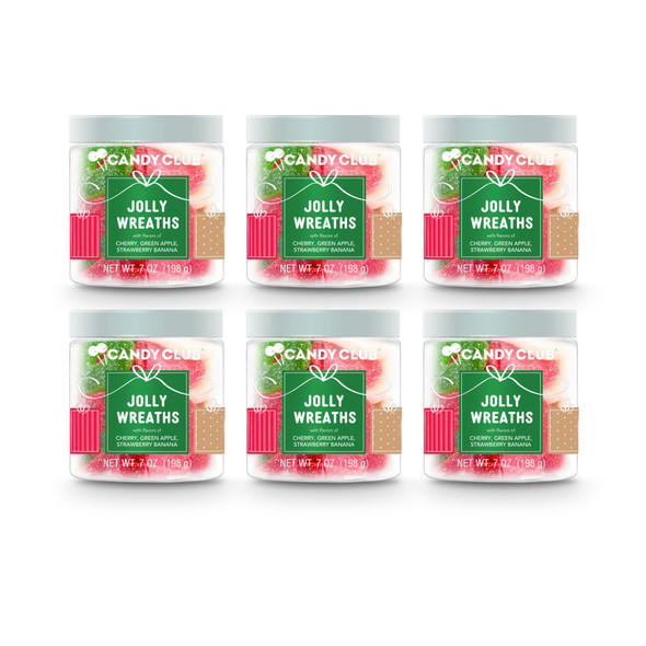 Jolly Wreaths Pack of 6