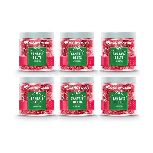Santa's Belts Pack of 6