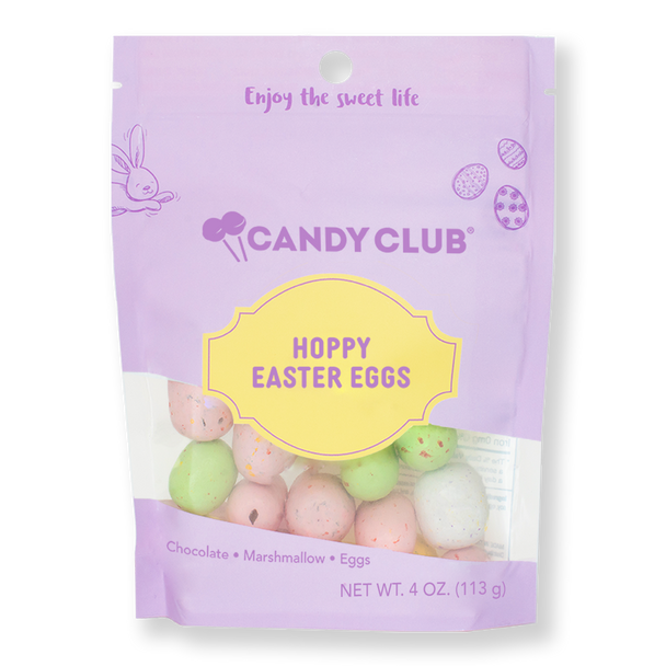 Hoppy Easter Eggs candy in a Gusset Bag from Candy Club