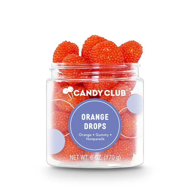 Orange Drops candy cup