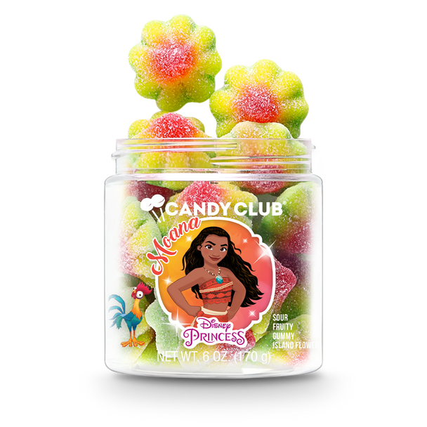 A cup of Candy Club's Disney Princess Moana candy.
©Disney.