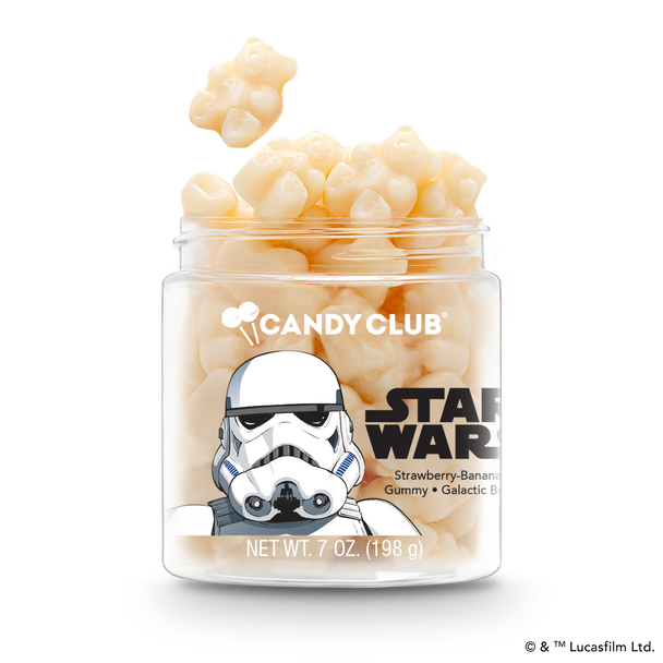 A cup of Candy Club's Star Wars Stormtrooper candy.
© & ™ Lucasfilm Ltd.