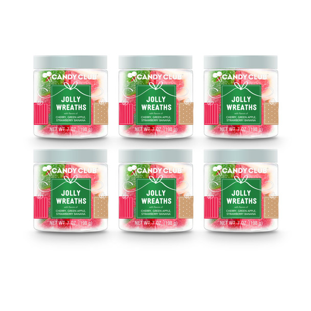 Jolly Wreaths Pack of 6