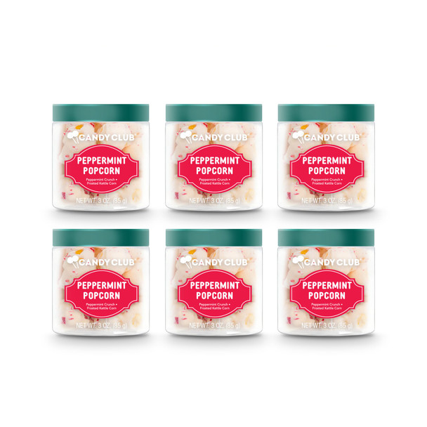 Peppermint Popcorn Pack of 6