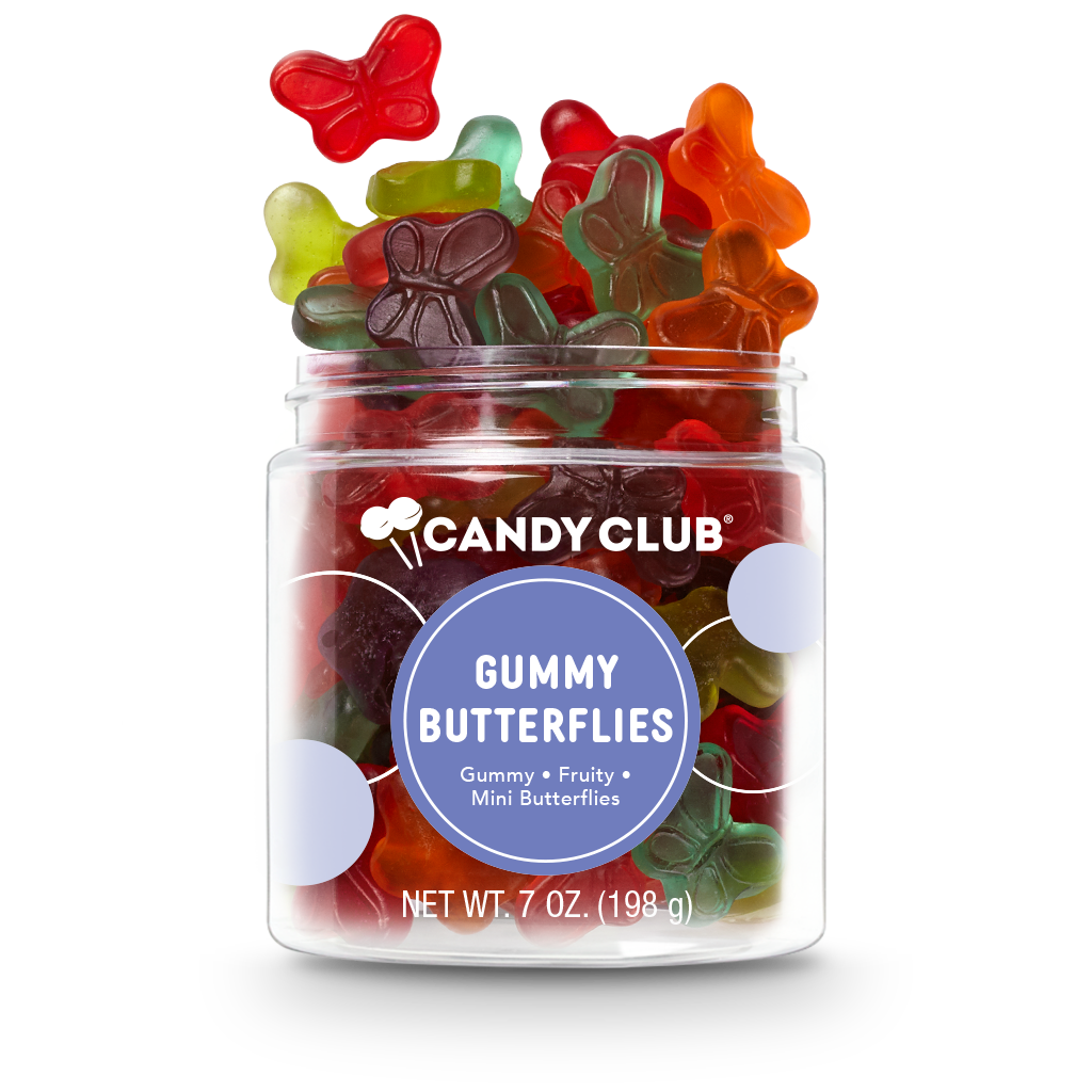 Gummies Gummy Butterfly Gummy Candy Candy Box Candy Cart 