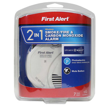 First Alert Z-Wave Enabled Battery Smoke & Carbon Monoxide Combo Alarm :  ZCOMBO-G First Alert Z-Wave Enabled Battery Smoke & Carbon Monoxide Combo Alarm :  ZCOMBO-G