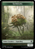 (BLC) 29-BLB//30-BLC Treasure // Saproling Double-Sided Token