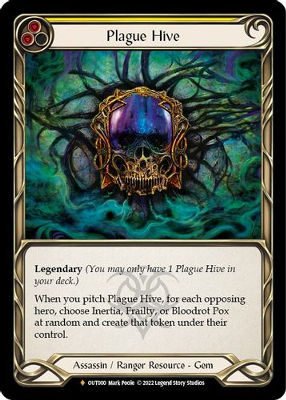 FAB09 1st OUT-000F Plague Hive (Rainbow Foil) - GrandJ Games