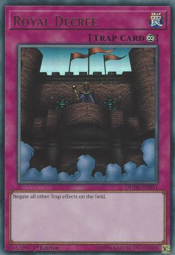 Yu-Gi-Oh! Wiretap - DUDE-EN054 Ultra Rare 1st Edition From Duel Devastator Set
