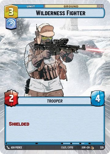 01-SOR-EN-329C Wilderness Fighter (Hyperspace) - Grand J Games