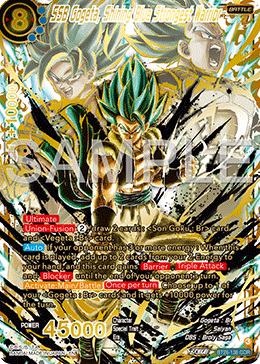 BT26-138](GDR) SSB Gogeta, Shining Blue Strongest Warrior (Foil