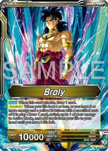 BT27-066](SLR) Broly // SS Broly, Big Action (Foil) - Grand J Games