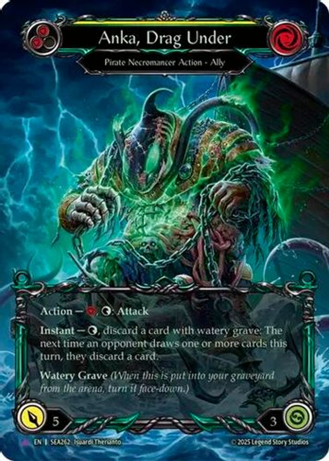 Anka, Drag Under/引きずり込む者、アンカ Marvel JP】[海賊・死霊術師] 引きずり込む者、アンカ/Anka, Drag Under