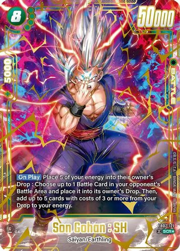 FB07-121](SCR) Son Gohan : SH (1 Star Alt Art) (Foil) - Grand J Games