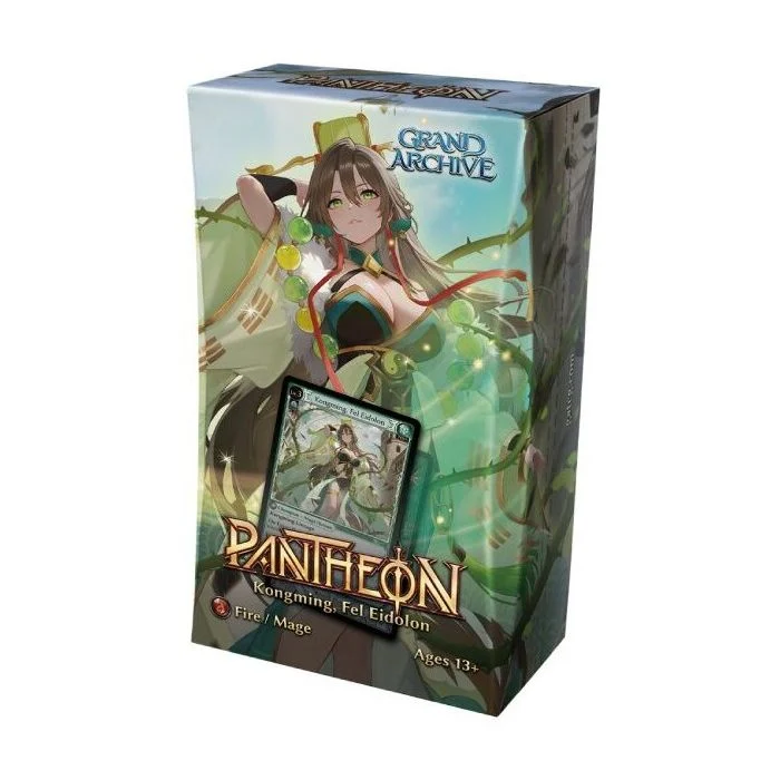 Grand Archive Pantheon Deck Set: Kongming - Grand J Games Grand Archive Pantheon Deck Set: Kongming - Grand J Games
