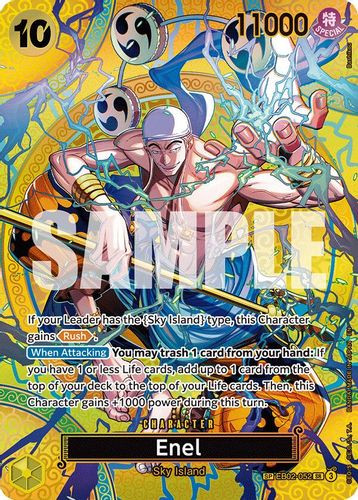 EB02-052](SR) Enel (OP-15 SPs) (Foil) - Grand J Games