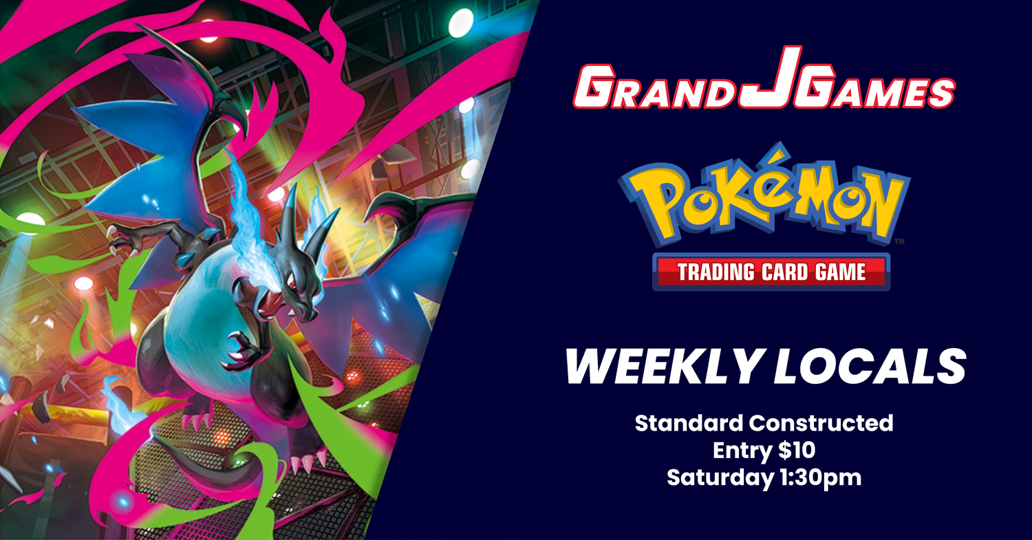 Saturday 1:30pm: Pokemon TCG - Weekly Pokemon League Saturday 1:30pm: Pokemon TCG - Weekly Pokemon League