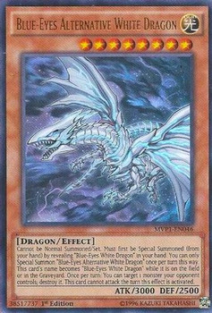 GFTP-EN129 Blue-Eyes Alternative White Dragon (Ghost Rare) <1st