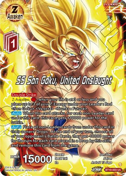 BT19-003UC SS Son Goku, United Onslaught (Foil)