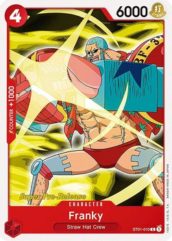 ST01-010 Franky (Super Pre-Release Stamped)