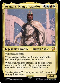 LTC-005M Aragorn, King of Gondor (Foil)